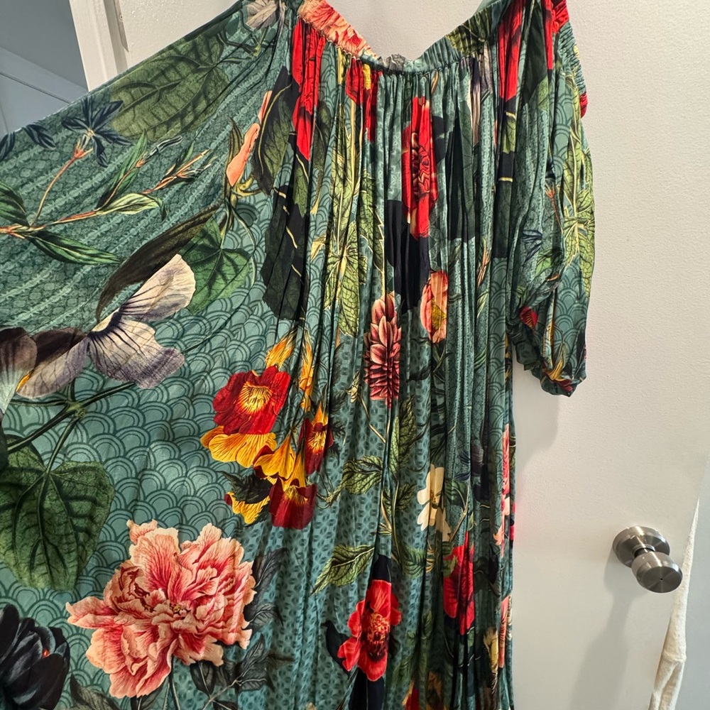Maxi dress - coloful and flowing - Picture 2 of 5